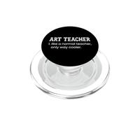 Profesor de Arte como un Maestro Normal Solo Diccionario Enfriador PopSockets PopGrip para MagSafe