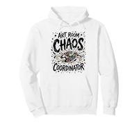 Profesor de Arte Sala de Arte Coordinador del Caos Artista Sudadera con Capucha