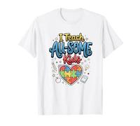 Profesor de Autismo Educación Especial SPED Conciencia sobre el Autismo Camiseta