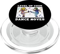 Profesor de Baile Retro Gaming Pixel Art Bailarina 8-bit Gamer PopSockets PopGrip para MagSafe
