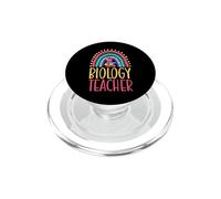 Profesor de Biología Bohemio Arco Iris Saludable Estética PopSockets PopGrip para MagSafe
