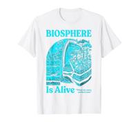 Profesor de Biología Ciencias de la Tierra Ecología EST Camiseta gráfica económica, Hombre, Blanco, S