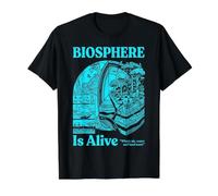 Profesor de Biología Ciencias de la Tierra Ecología EST Camiseta gráfica económica, Hombre, Negro, S