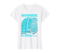 Profesor de Biología Ciencias de la Tierra Ecología EST Camiseta gráfica económica, Mujer, Blanco, XL