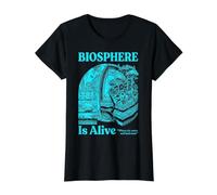 Profesor de Biología Ciencias de la Tierra Ecología EST Camiseta gráfica económica, Mujer, Negro, S