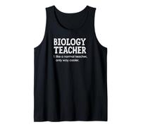 Profesor de biología como un Maestro Normal Solo Camino más Fresco Camiseta sin Mangas