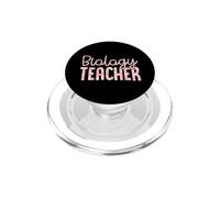 Profesor de Biología Patrón Estampado Leopardo Colorido Estilo PopSockets PopGrip para MagSafe