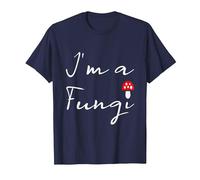 Profesor de Ciencias de Hongos, Ciencia Divertida, Soy una biología de Hongos Camiseta, Hombre, Azul Marino, L