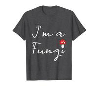 Profesor de Ciencias de Hongos, Ciencia Divertida, Soy una biología de Hongos Camiseta, Hombre, Jaspeado Oscuro, S