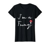 Profesor de Ciencias de Hongos, Ciencia Divertida, Soy una biología de Hongos Camiseta, Mujer, Negro, XXL