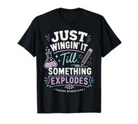 Profesor de Ciencias Humor Química Juego de Palabras Broma en el Aula Camiseta