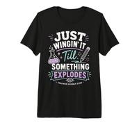 Profesor de Ciencias Humor Química Juego de Palabras Broma en el Aula Camiseta Premium