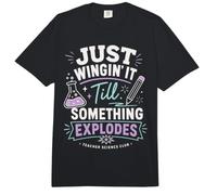 Profesor de Ciencias Humor Química Juego de Palabras Broma en el Aula Comfort Colors Adult Heavyweight T-Shirt