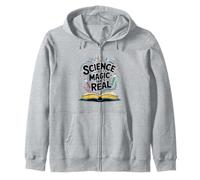Profesor de Ciencias La Ciencia es Magia Que es Realmente Divertido Stem Sudadera con Capucha