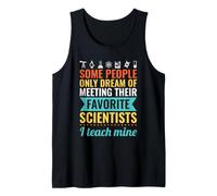 Profesor de Ciencias Regalo Enseñar Biología Química Física Camiseta sin Mangas