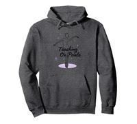 Profesor de Danza enseñando en Pointe Ballet Instructor Regalo Sudadera con Capucha, Unisex para Adultos, Jaspeado Oscuro, XXL