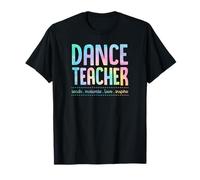Profesor de Danza Enseñar Motivar Amor Inspirar Enseñanza Lema Camiseta