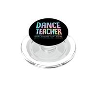 Profesor de Danza Enseñar Motivar Amor Inspirar Enseñanza Lema PopSockets PopGrip para MagSafe