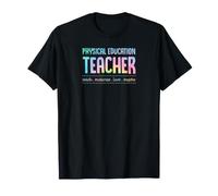 Profesor de Educación Física Enseña Motivar Amor Inspirar Camiseta