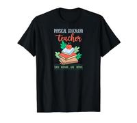 Profesor de Educación Física Enseña Motivar Amor Inspirar Camiseta gráfica económica, Hombre, Negro, M