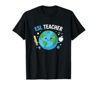 Profesor de ESL Educación lingüística Instructor de Aula Camiseta