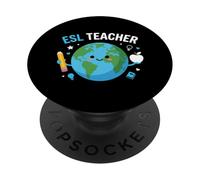 Profesor de ESL Educación lingüística Instructor de Aula PopSockets PopGrip Adhesivo