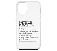 Profesor de física Definición de Trabajo Personalizado Divertido Carcasa para iPhone 12/12 Pro