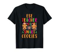 Profesor de Galletas Inteligentes de Ese, Divertido Pan de Jengibre navideño Camiseta