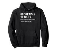 Profesor de geografía como un Maestro Normal Solo Camino más Fresco Sudadera con Capucha