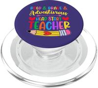 Profesor de Head Start audaz y Valiente y Aventurero de la Escuela PopSockets PopGrip para MagSafe