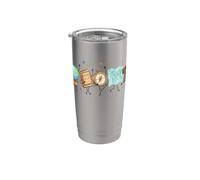 Profesor de Historia Americana Doodles Historian Curator Museum Vaso térmico de acero inoxidable de doble pared