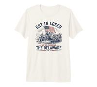 Profesor de Historia Entra Perdedor Estamos cruzando Delaware Camiseta Premium