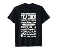 Profesor de Ingeniería Mostrándonos que incluso los errores son solo Camiseta