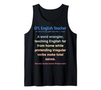 Profesor de inglés como lengua extranjera Camiseta sin Mangas