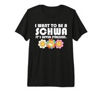 Profesor de Inglés ELA Life Quiero ser una Policía Gramática Schwa Camiseta Premium