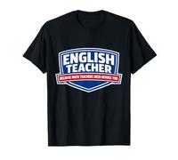 Profesor de inglés Porque los Profesores de matemáticas Necesitan héroes Demasiado Divertidos Camiseta