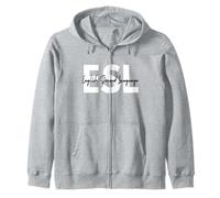 Profesor de Inglés Segundo Idioma ESL Element Sudadera con Capucha