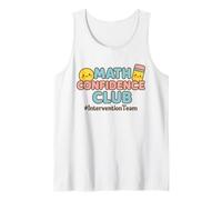 Profesor de intervención - Educador de Grupos pequeños de Confianza en matemáticas Camiseta sin Mangas