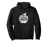 Profesor de Matemáticas Apple Regreso a Sudadera con Capucha