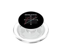 Profesor de matemáticas I Go Off on a Tangent, Divertido diseño de Humor matemático PopSockets PopGrip para MagSafe