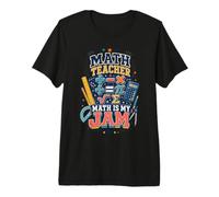 Profesor de matemáticas Las matemáticas Son mi Cita Camiseta Premium