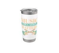 Profesor de Música Cita Músico Educación Musical Asuntos Vaso térmico de acero inoxidable de doble pared