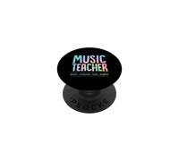 Profesor de Música Enseñar Motivar Amor Inspirar Enseñanza Lema PopSockets PopGrip Adhesivo