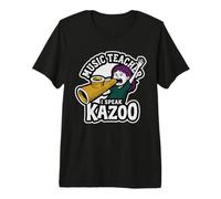 Profesor de Música I Speak Kazoo Funny Classroom Humor Camiseta Premium