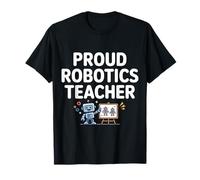 Profesor de Robótica Orgulloso Entrenador de Educación Stem Camiseta