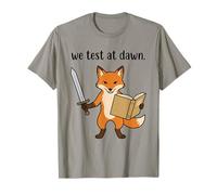 Profesor Fox Probamos En Dawn Test Day Coordinador Examen Final Camiseta
