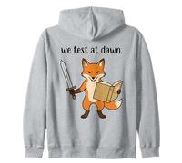 Profesor Fox Probamos En Dawn Test Day Coordinador Examen Final Sudadera con Capucha