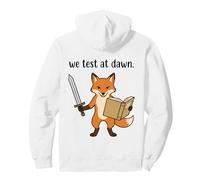 Profesor Fox Probamos En Dawn Test Day Coordinador Examen Final Sudadera con Capucha