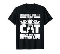 Profesor Gato Yoga - Entrenamiento Instructor De Pilates Camiseta