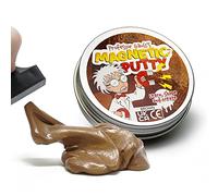 Profesor Gauss ™ Magnetic Putty with Skittle Magnet para Niños, Niño, Niña, Ciencia, Aprendizaje Y Diversión - Brown Goo